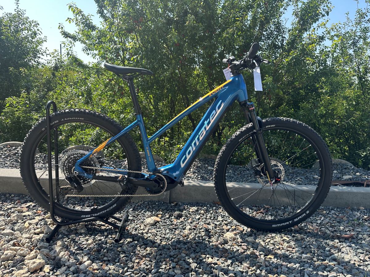 Women's mountain e-bike CORRATEC E-Power X Vert Race Trapez